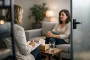 Atendimento psicológico com privacidade real